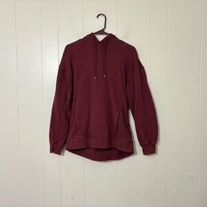 Lululemon Perfectly Oversized Hoodie Burgundy Size 4 | Soft Cozy Pullover